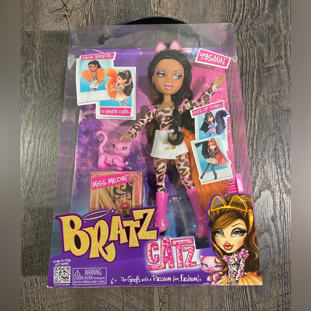 NEW | BRATZ CATZ 2012 DOLL Yasmin